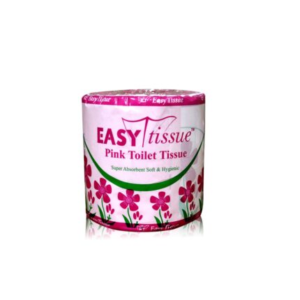 Easy 2 Ply Pink Toilet Tissue – Soft Virgin Pulp Eco Friendly Toilet Tissue BD