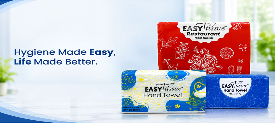 Easy Tissue Hand Towel and Restaurant Paper Napkin